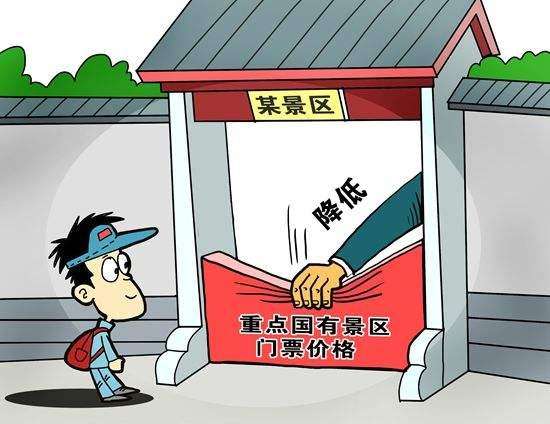 景区门票降价