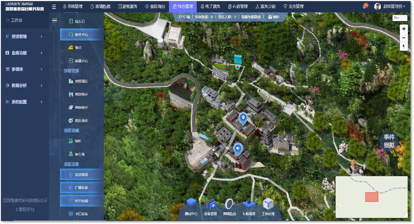 路通景区综合管理产品